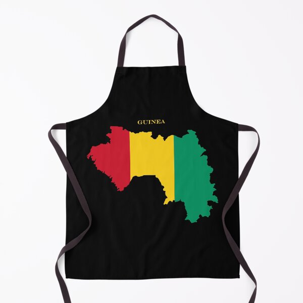 Item preview, Guinea Map Flag Silhouette West Africa Travel Pride Gift designed and sold by NTGUILTY.