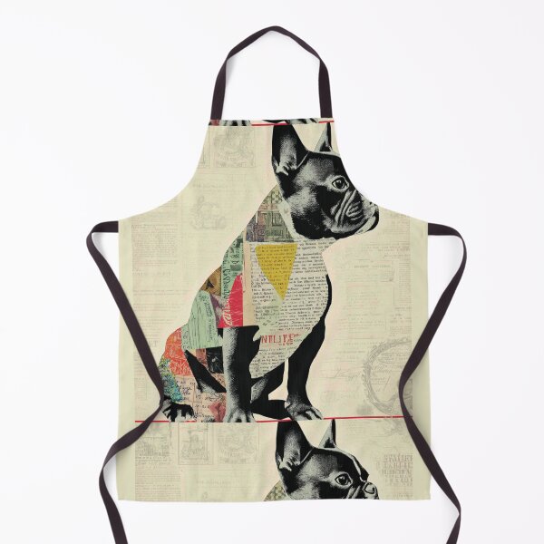 Item preview, French Bulldog puppy dog collage designed and sold by MendaciousMina.