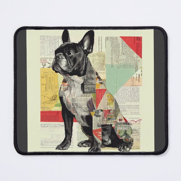 Item preview, French Bulldog puppy dog collage designed and sold by MendaciousMina.
