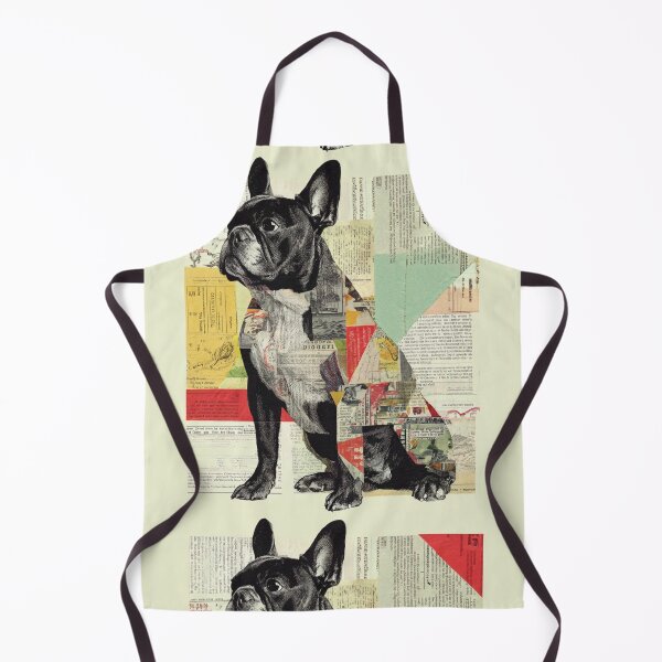 Item preview, French Bulldog puppy dog collage designed and sold by MendaciousMina.