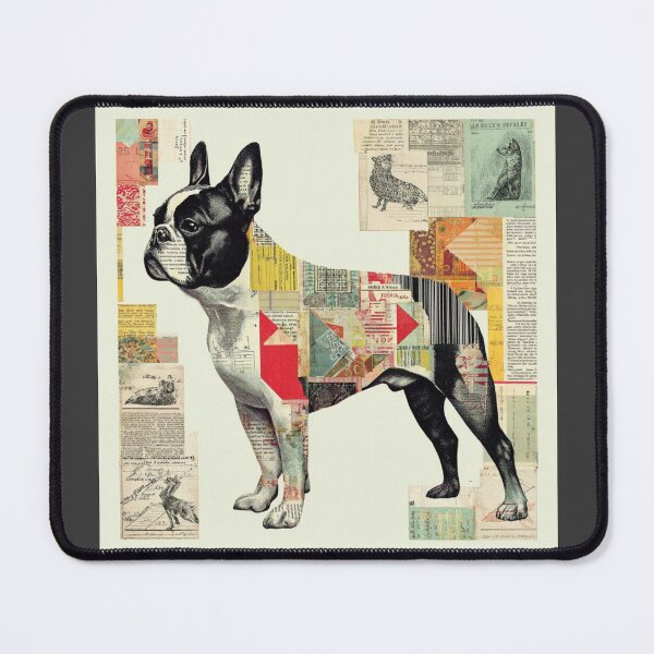 Item preview, French Bulldog puppy dog collage designed and sold by MendaciousMina.