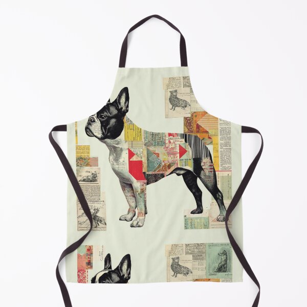 Item preview, French Bulldog puppy dog collage designed and sold by MendaciousMina.