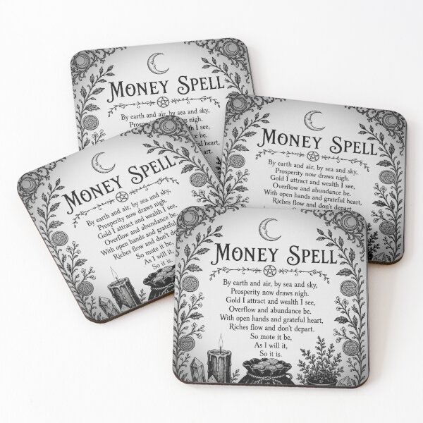Item preview, Magic money spell simple designed and sold by Sarcasmdaily23.