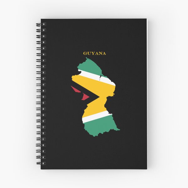 Item preview, Guyana Map Flag Silhouette South America Travel Pride Gift designed and sold by NTGUILTY.