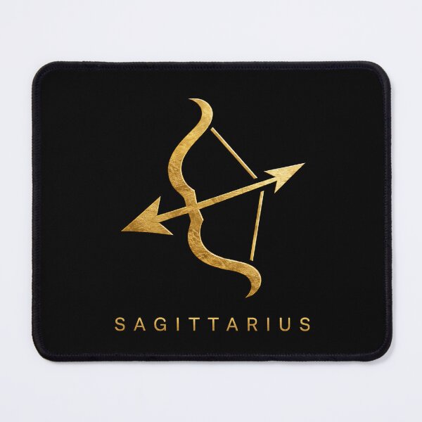 Item preview, SAGITTARIUS zodiac sign t-shirt golden style designed and sold by CMYKStudio.