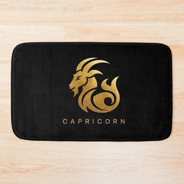 Item preview, CAPRICORN zodiac sign t-shirt golden style designed and sold by CMYKStudio.