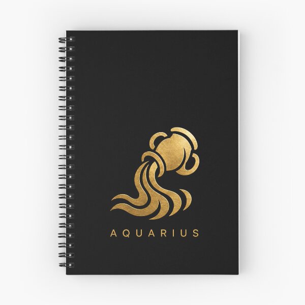 Item preview, AQUARIUS zodiac sign t-shirt golden style designed and sold by CMYKStudio.