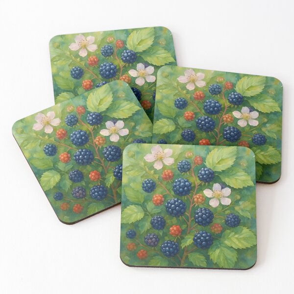 Item preview, Blackberries Ready for a Cobbler designed and sold by TinCatOutPost.