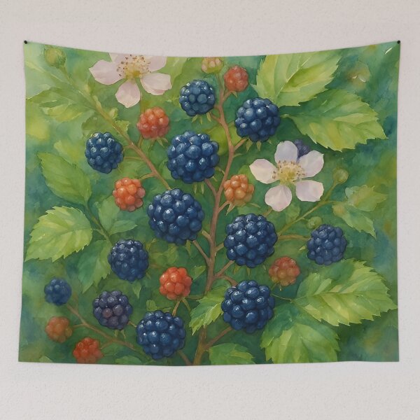 Item preview, Blackberries Ready for a Cobbler designed and sold by TinCatOutPost.