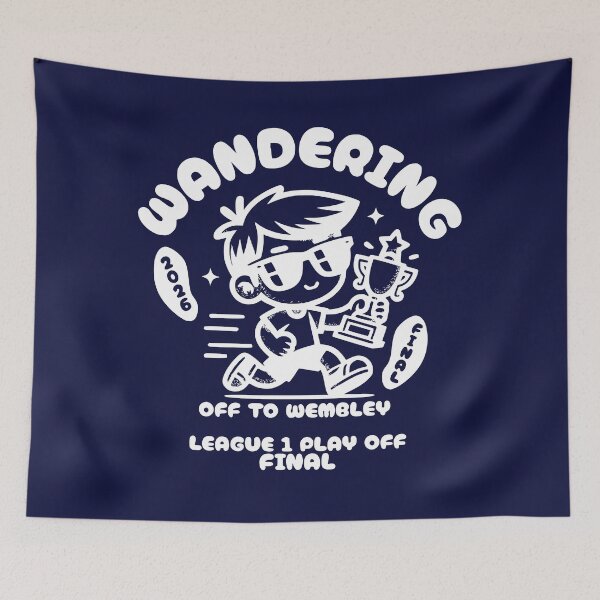 Item preview, Wandering off to Wembley designed and sold by Fanominal.
