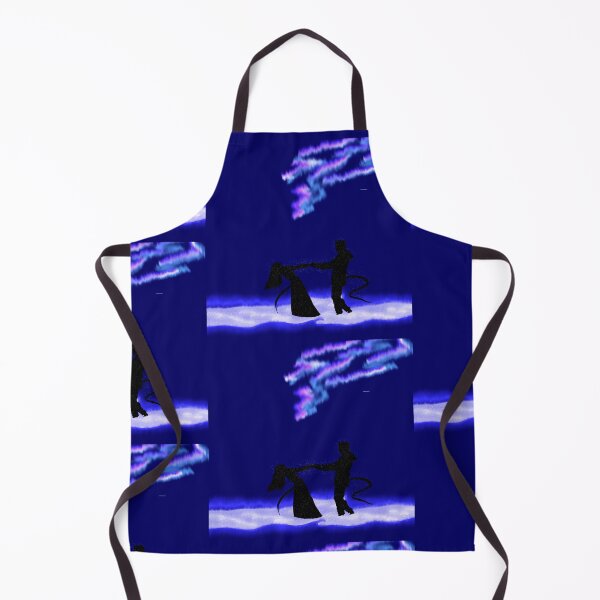 Item preview, Dark couple Moon Love – Galaxy Silhouette Couple Art designed and sold by kerissfantasyart .