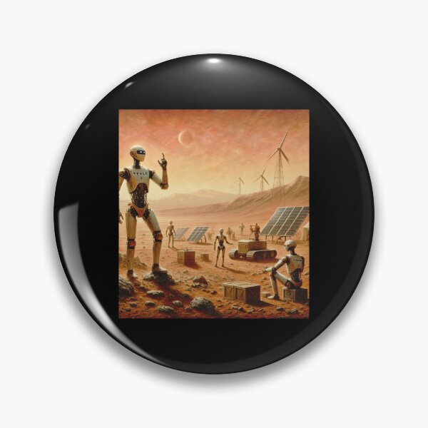Item preview, Humanoid robot AI Robots Future Tech Design | The Bots Are Coming Futuristic Android Art designed and sold by TEEJAMBOREE.