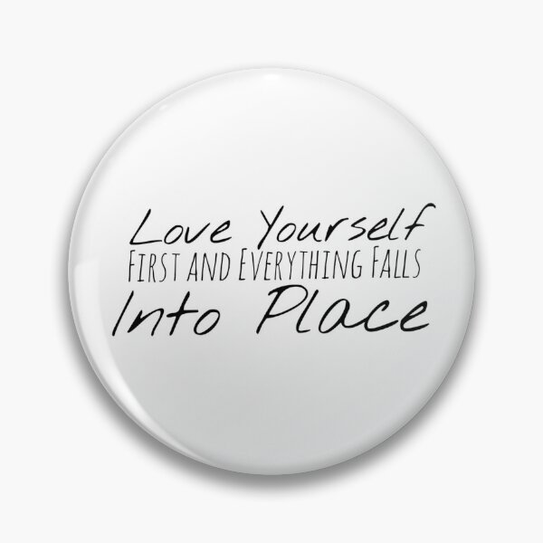 Item preview, Love Yourself First and Everything Falls Into Place – Self-Love Affirmation designed and sold by Camila  Ardila.
