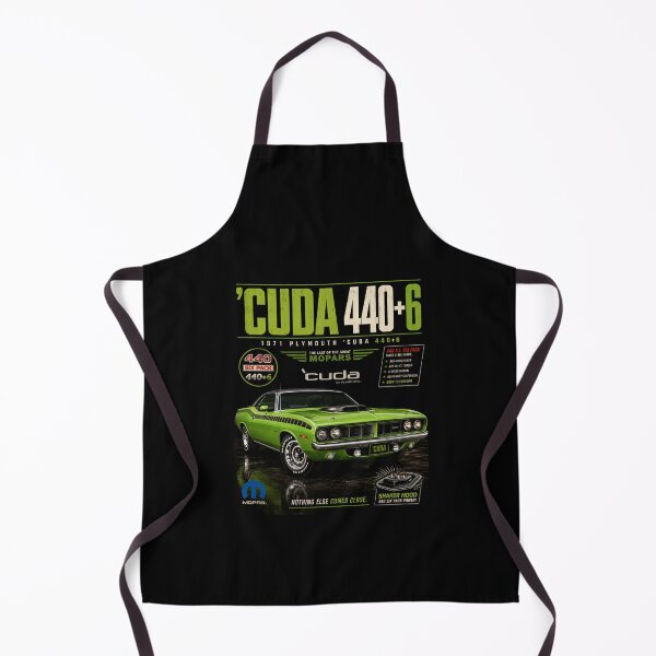 Item preview, 1971 Plymouth 'Cuda 440 Six-Pack Classic Mopar E-Body Muscle Car Art designed and sold by TheArtOfCar.