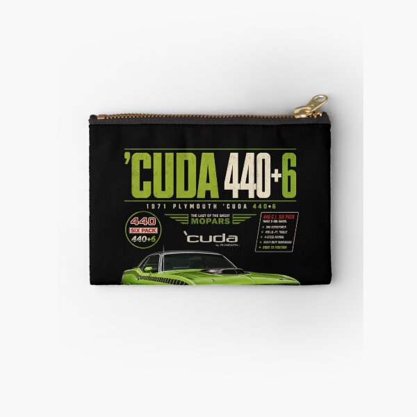 Item preview, 1971 Plymouth 'Cuda 440 Six-Pack Classic Mopar E-Body Muscle Car Art designed and sold by TheArtOfCar.