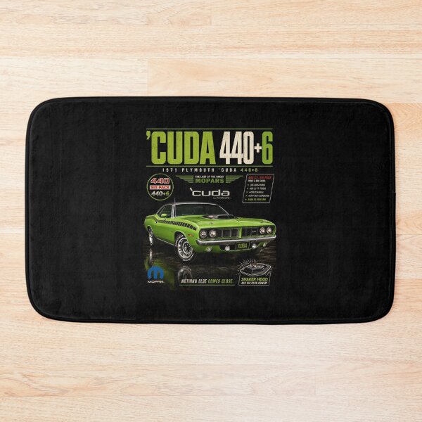 Item preview, 1971 Plymouth 'Cuda 440 Six-Pack Classic Mopar E-Body Muscle Car Art designed and sold by TheArtOfCar.