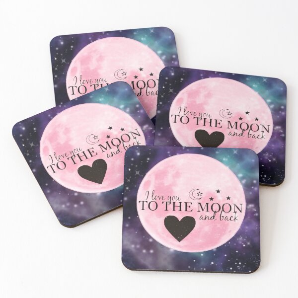 Item preview, I Love You To The Moon designed and sold by Widow Works.