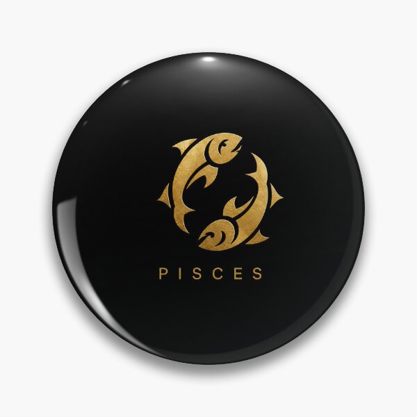 Item preview, PISCES zodiac sign t-shirt golden style designed and sold by CMYKStudio.