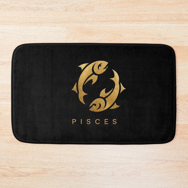Item preview, PISCES zodiac sign t-shirt golden style designed and sold by CMYKStudio.