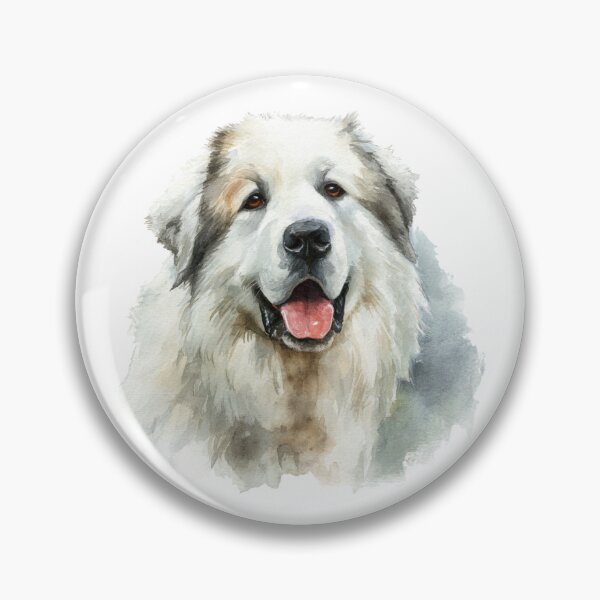 Item preview, Cute Great Pyrenees puppy dog designed and sold by MendaciousMina.