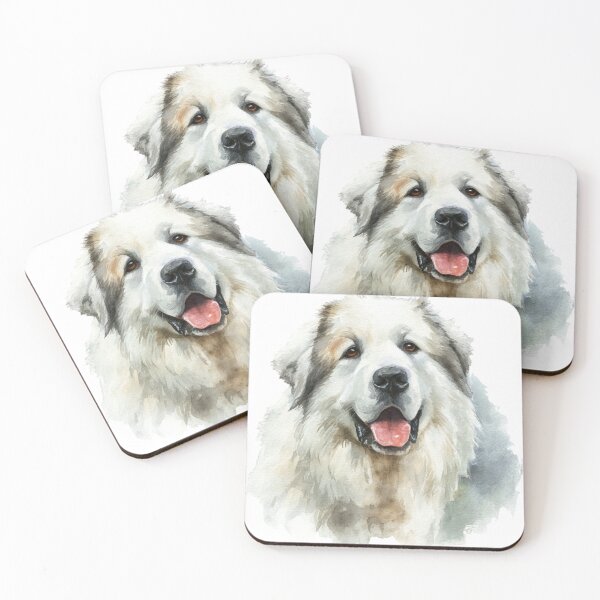 Item preview, Cute Great Pyrenees puppy dog designed and sold by MendaciousMina.