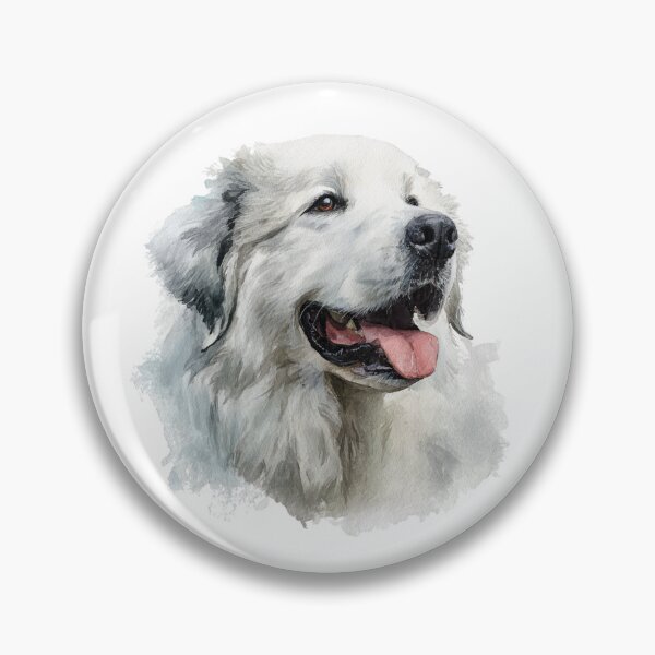 Item preview, Cute Great Pyrenees puppy dog designed and sold by MendaciousMina.