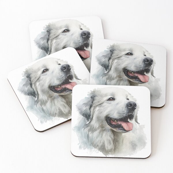 Item preview, Cute Great Pyrenees puppy dog designed and sold by MendaciousMina.