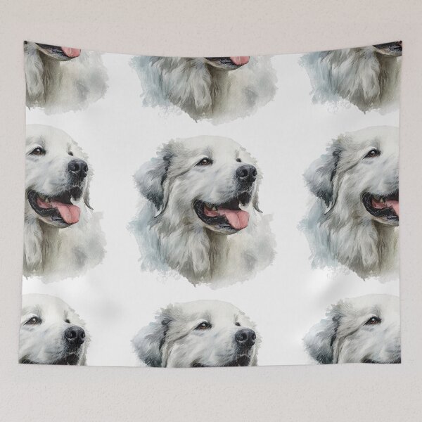 Item preview, Cute Great Pyrenees puppy dog designed and sold by MendaciousMina.