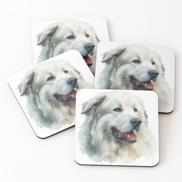 Item preview, Cute Great Pyrenees puppy dog designed and sold by MendaciousMina.