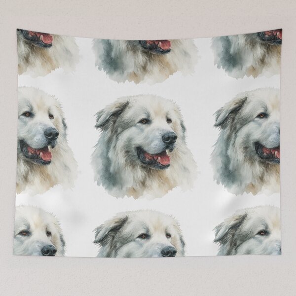 Item preview, Cute Great Pyrenees puppy dog designed and sold by MendaciousMina.