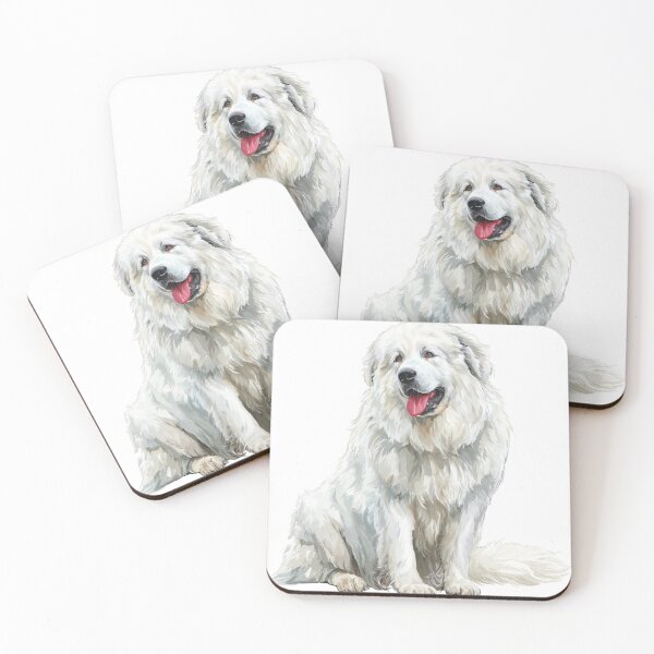 Item preview, Cute Great Pyrenees puppy dog designed and sold by MendaciousMina.