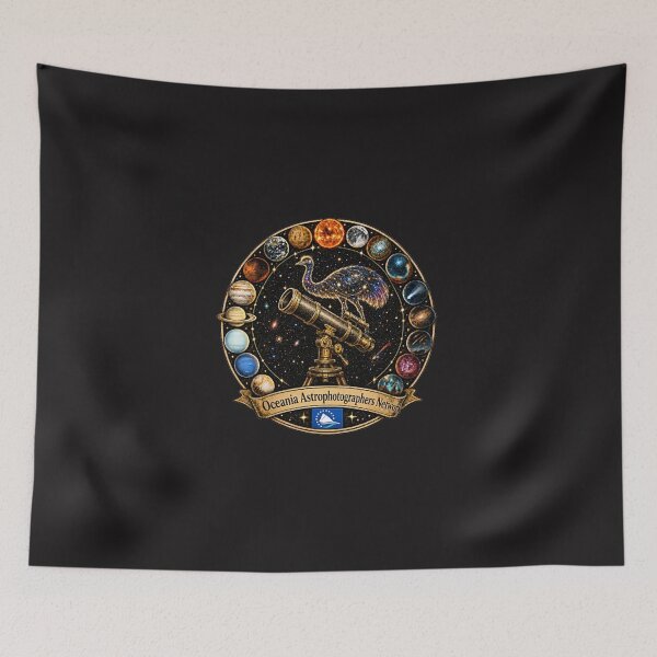 Item preview, Oceanian Astrophotographers Network Vintage Retro designed and sold by Atelier RLGS.