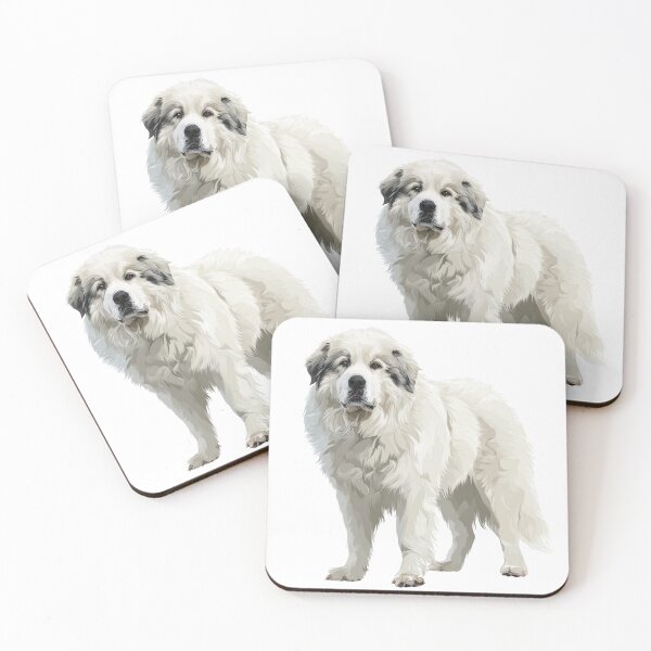 Item preview, Cute Great Pyrenees puppy dog designed and sold by MendaciousMina.