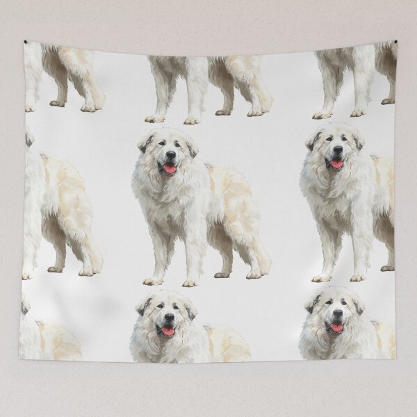 Item preview, Cute Great Pyrenees puppy dog designed and sold by MendaciousMina.