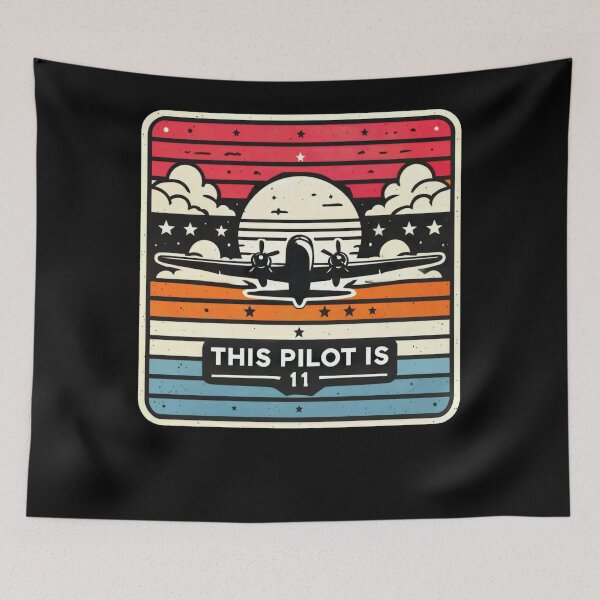 Item preview, This Pilot Is Retired designed and sold by SiarheiYur.