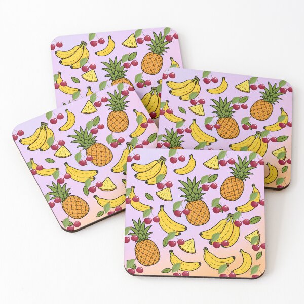 Item preview, Cute Tropical Fruit Pattern designed and sold by Lougud.