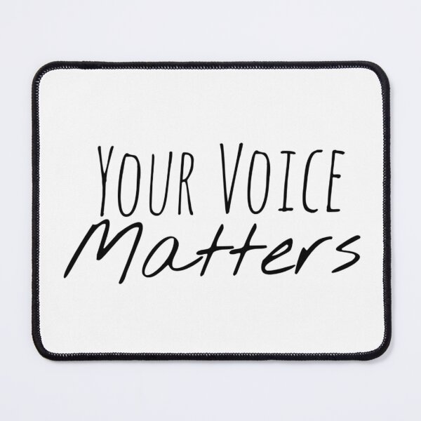 Item preview, Your Voice Matters – Confidence Affirmation designed and sold by Camila  Ardila.