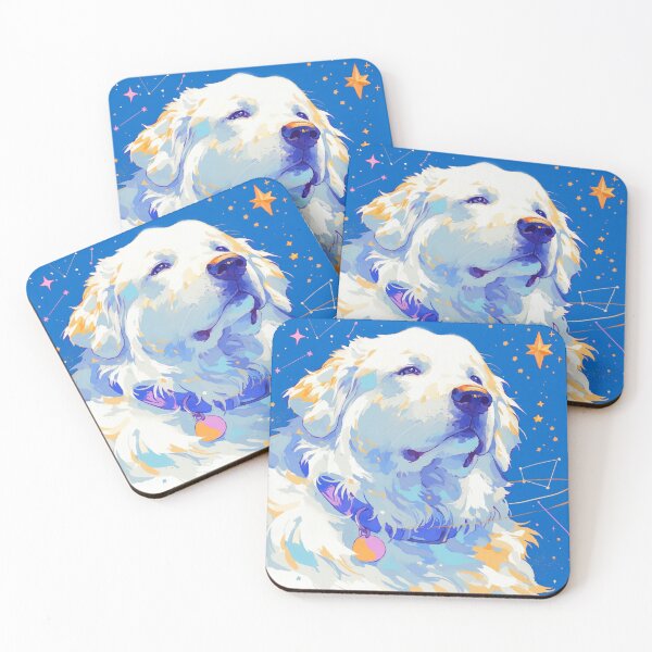 Item preview, Out of this world Great Pyrenees puppy dog designed and sold by MendaciousMina.