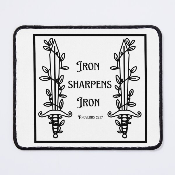 Item preview, Iron Sharpens Iron designed and sold by Pistachi-oh.