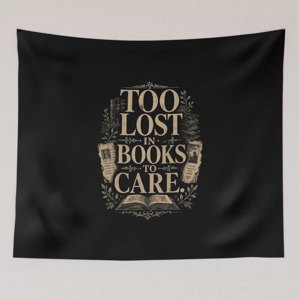 Item preview, Dark academia vintage reader book lover designed and sold by HandicraftArt.