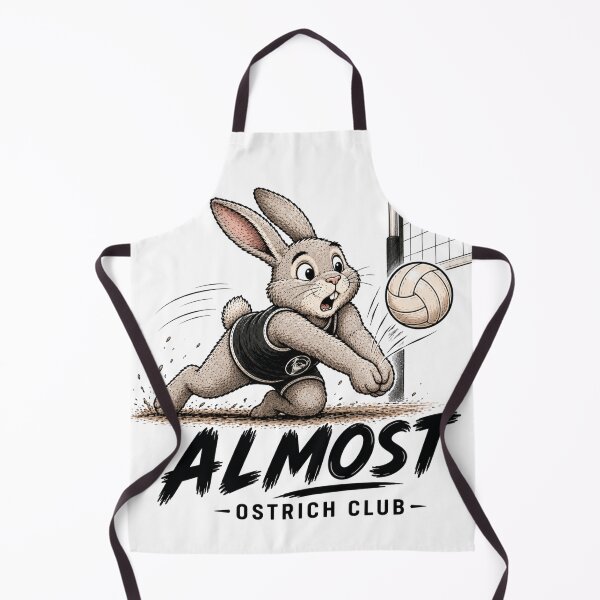 Item preview, Almost There Bunny - Volleyball Bump Sticker designed and sold by ostrich.club.