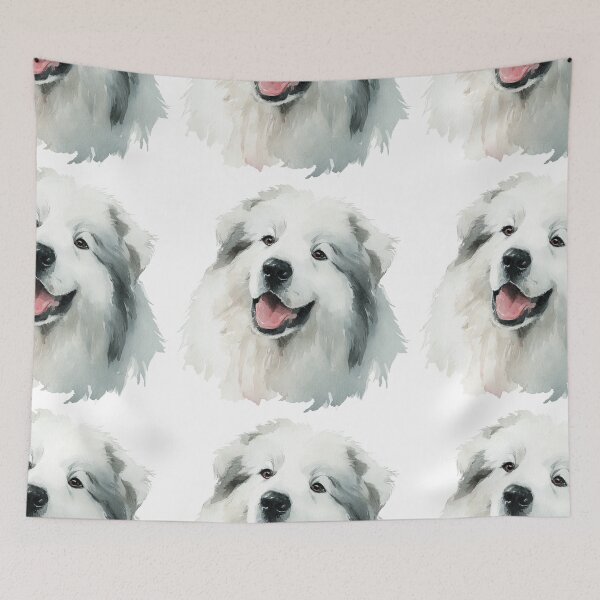 Item preview, Cute Great Pyrenees puppy dog designed and sold by MendaciousMina.