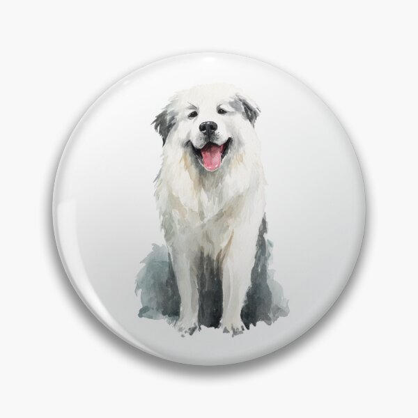 Item preview, Cute Great Pyrenees puppy dog designed and sold by MendaciousMina.