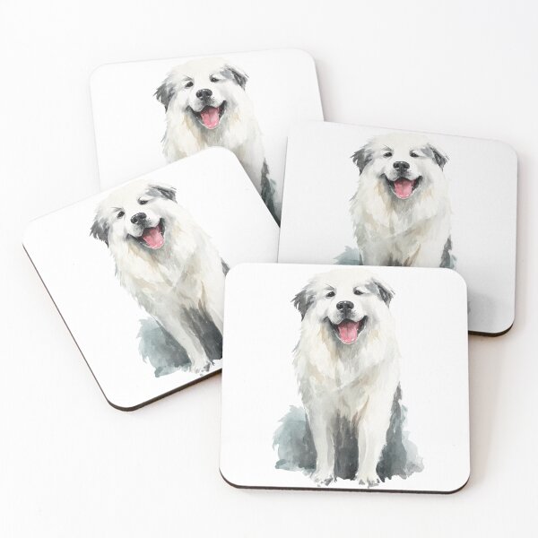 Item preview, Cute Great Pyrenees puppy dog designed and sold by MendaciousMina.