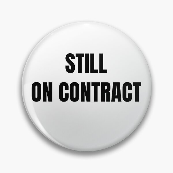 Item preview, Still on Contract (Black) designed and sold by ShipCrewNation.
