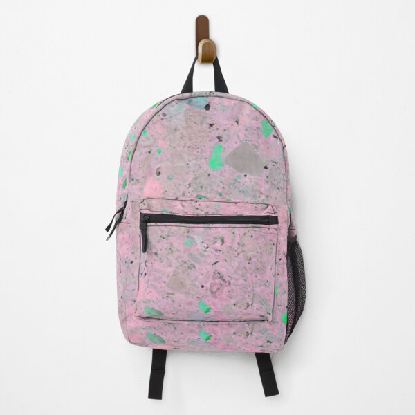 Item preview, Neo-Terrazzo Abstract: Pink & Emerald Stone Pattern designed and sold by goedesign.
