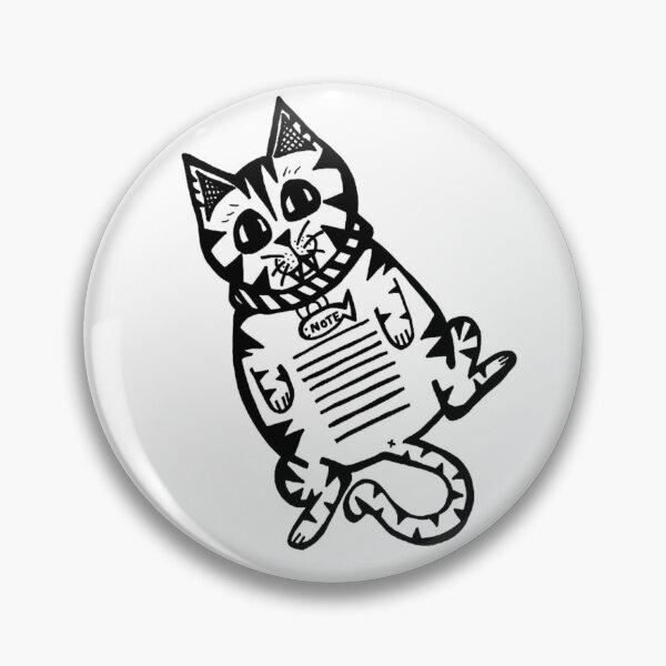 Item preview, Greyscale Kitty Cat Notepad designed and sold by KayTurtless.