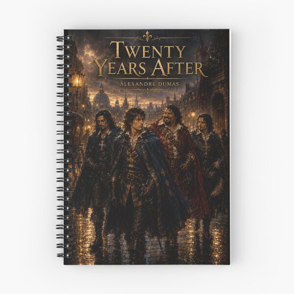 Item preview, Twenty years After - the continuation - Alexandre Dumas - World Literature - French Culture designed and sold by Substance_life.