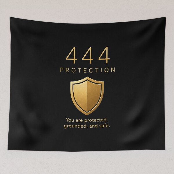 Item preview, 444 Angel Number golden design designed and sold by CMYKStudio.