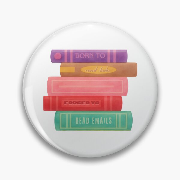 Item preview, Born To Read Books Forced To Read Emails designed and sold by secondcityshore.